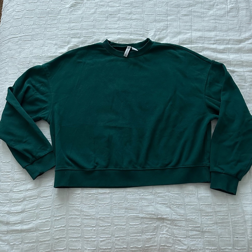 H&M Cropped Sweatshirt